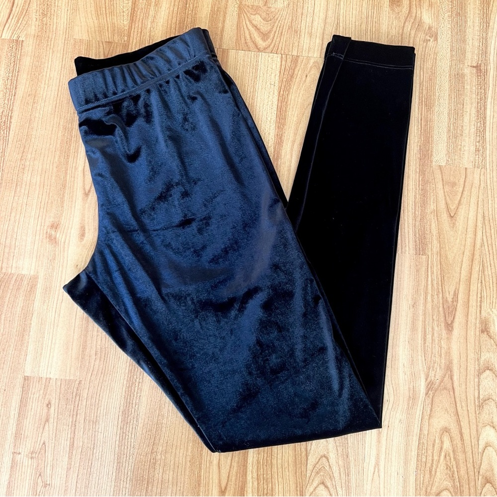 INC women velvet leggings